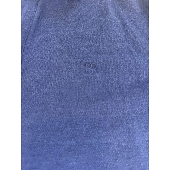 Banana Republic Polo Shirt Mens large slim fit Polo Navy Blue Short Sleeve Soft - Picture 4 of 7